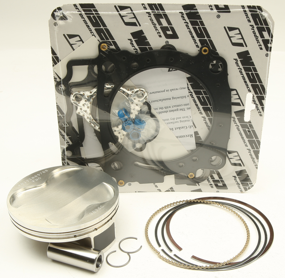 Top End Piston Kit 12.5:1 Compression - 97.00mm Bore (STD) - Fits Yamaha WR450F 16-18, YZ450F 14-15, YZ450FX 16-18 - Click Image to Close