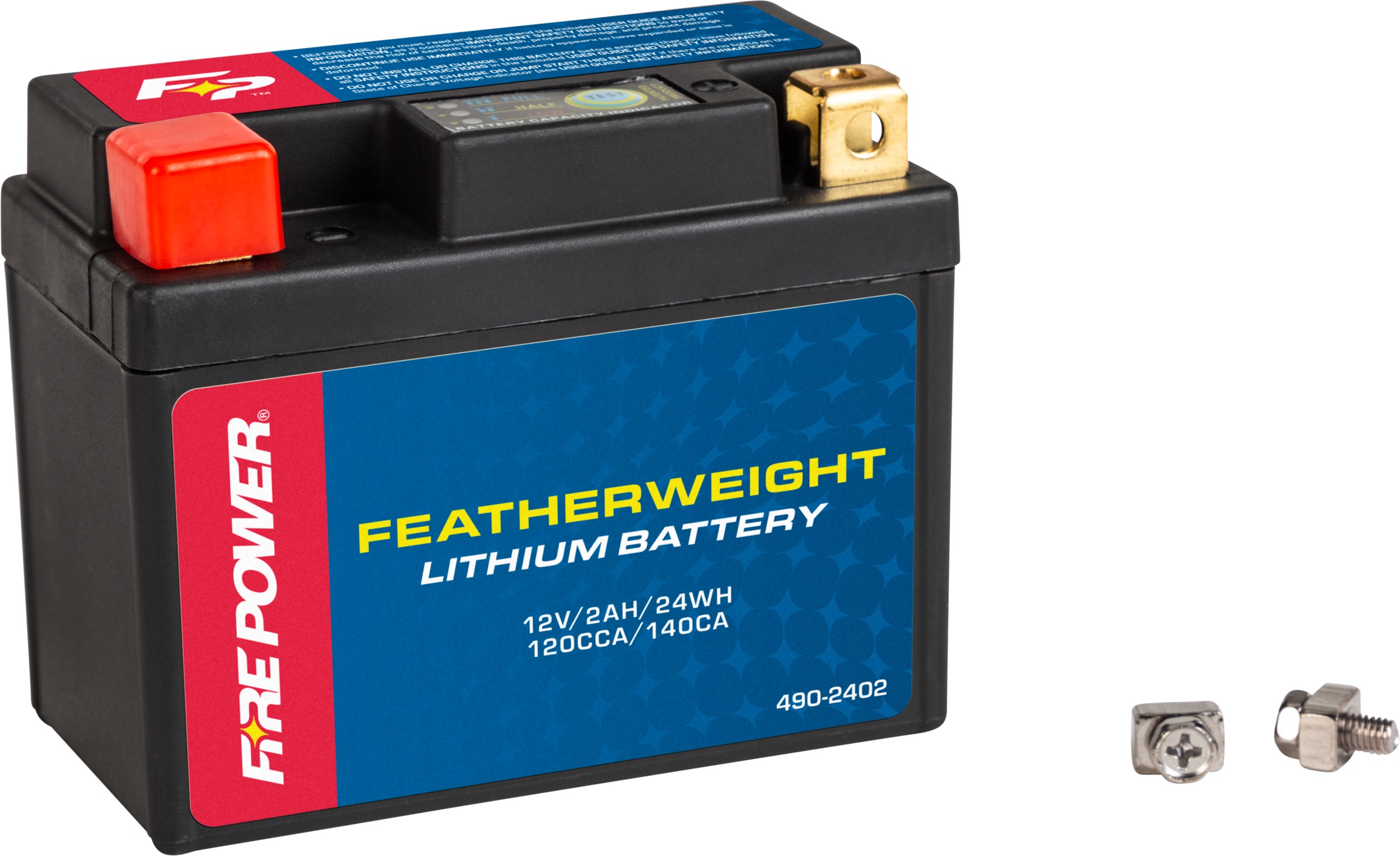 Featherweight Lithium Battery 120 CCA 12V/24WH - Click Image to Close