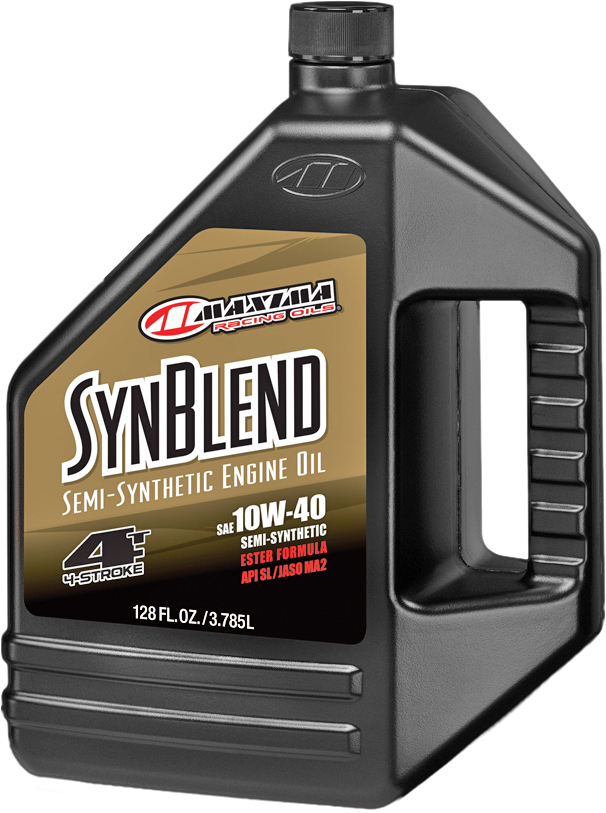 SynBlend 4 10W-40 4-Cycle Engine Oil - 1 Gallon - Click Image to Close