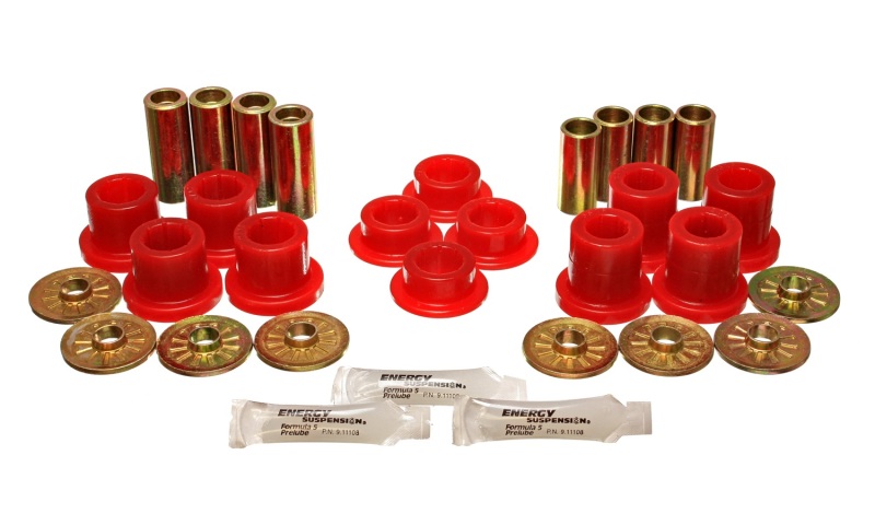 92-02 Dodge Viper Red Front Control Arm Bushing Set - Click Image to Close