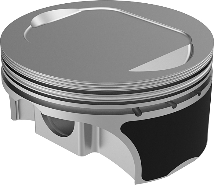 Forged Piston Kit TC96 to 103CI 9.5:1 +.010 - Click Image to Close