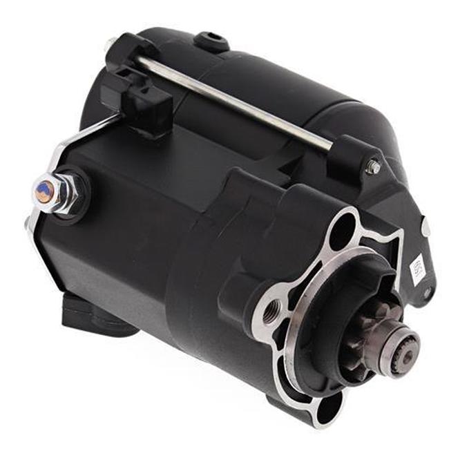 High Torque Starter 1.4Kw - Black - H-D Sportster - Click Image to Close