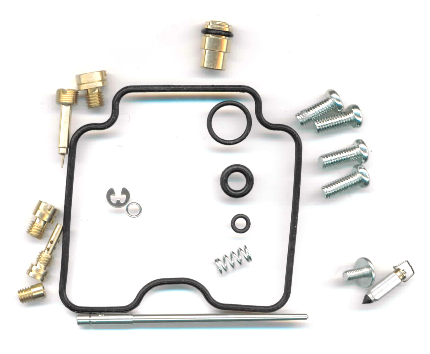 Carburetor Rebuild Kit - For 93-96 Kawasaki KLX650R - Click Image to Close