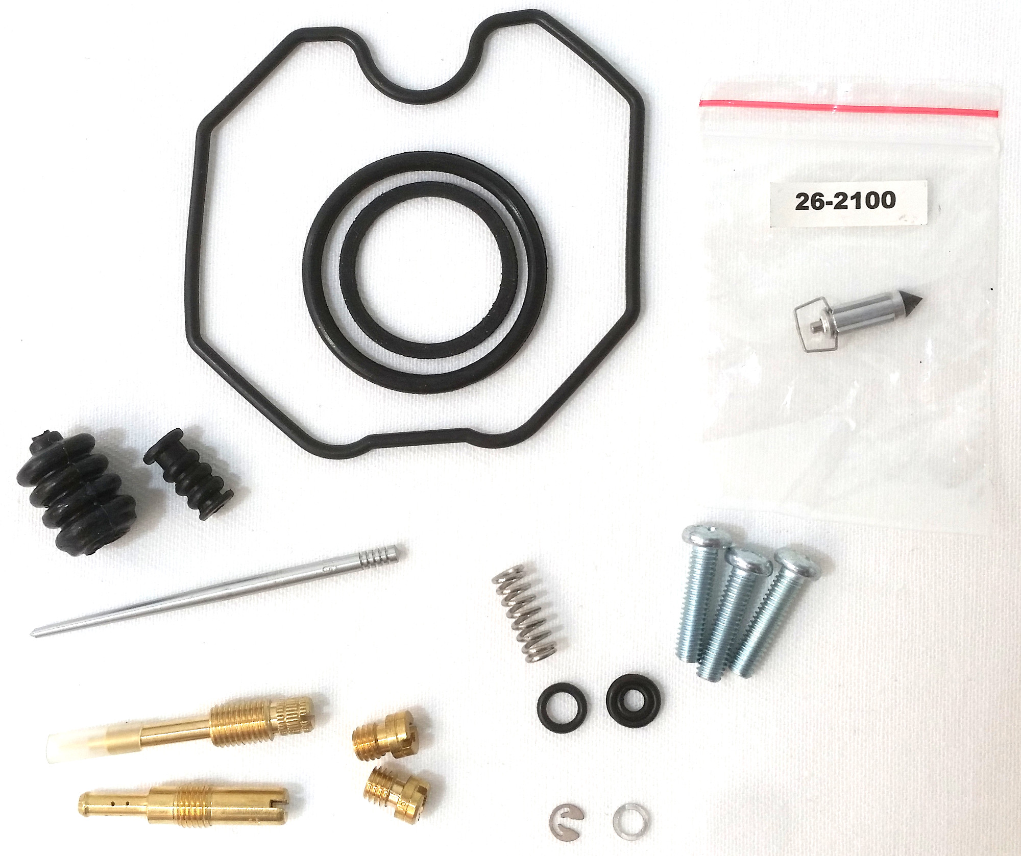 Carburetor Rebuild Kit - For 87-00 Honda XR100 - Click Image to Close