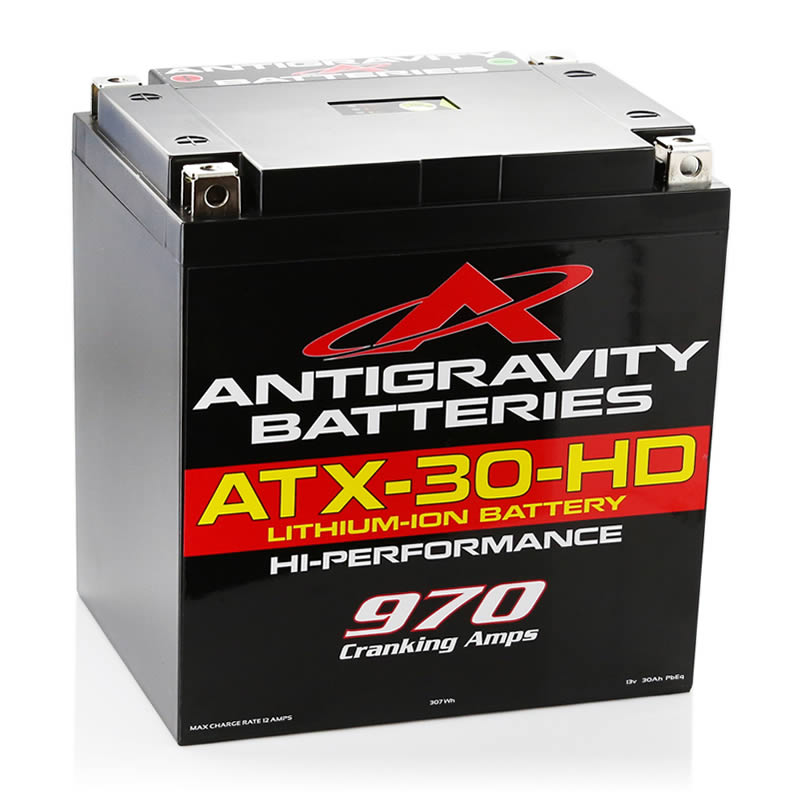 Heavy Duty Lithium Battery ATX30-HD 970 CA - Replaces YIX30L-BS, 51913, YTX30, & GYZ32 - Click Image to Close