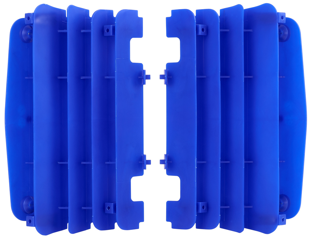 Radiator Louver Blue - For 10-13 Yamaha YZ450F - Click Image to Close