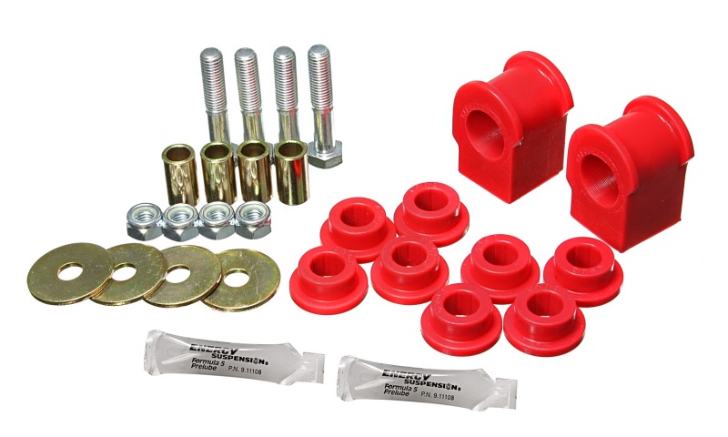 Rear Sway Bar Bushing Set Red 1-1/8" Fits 2005-07 Ford F-250/F-350 SD 2/4WD - Click Image to Close