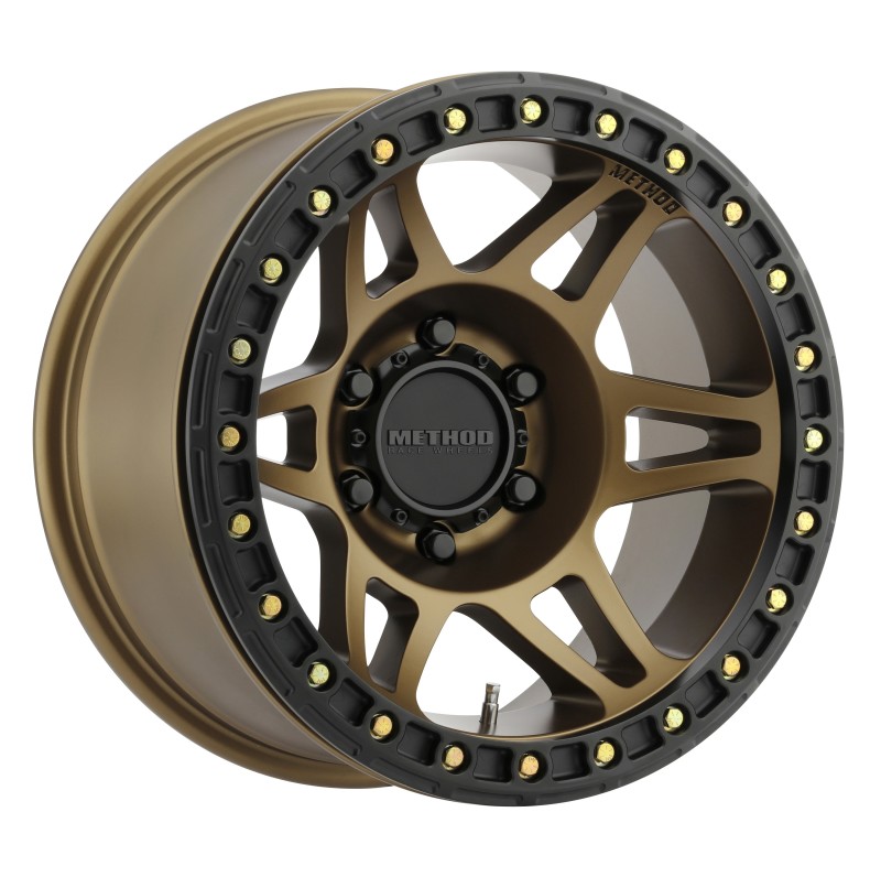 MR106 Beadlock 17x9 -44mm Offset 5x5 71.5mm CB Bronze w/BH-H24125 Wheel - Click Image to Close