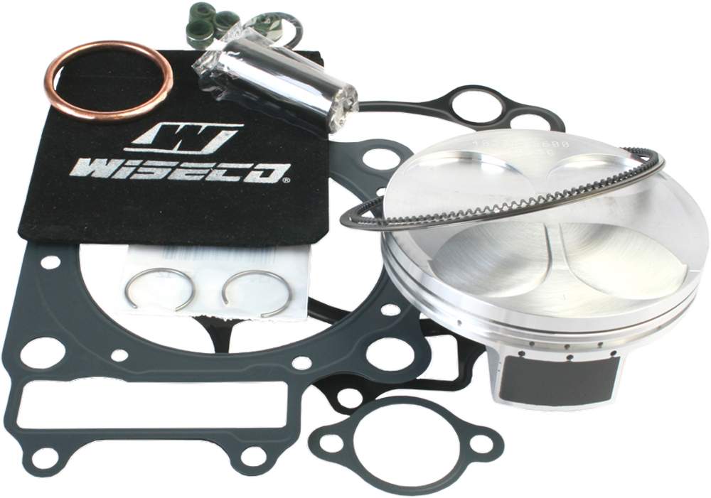 Top End Piston Kit 13.5:1 Compression - 96.00mm Bore (STD) - For 02-08 Honda CRF450R - Click Image to Close