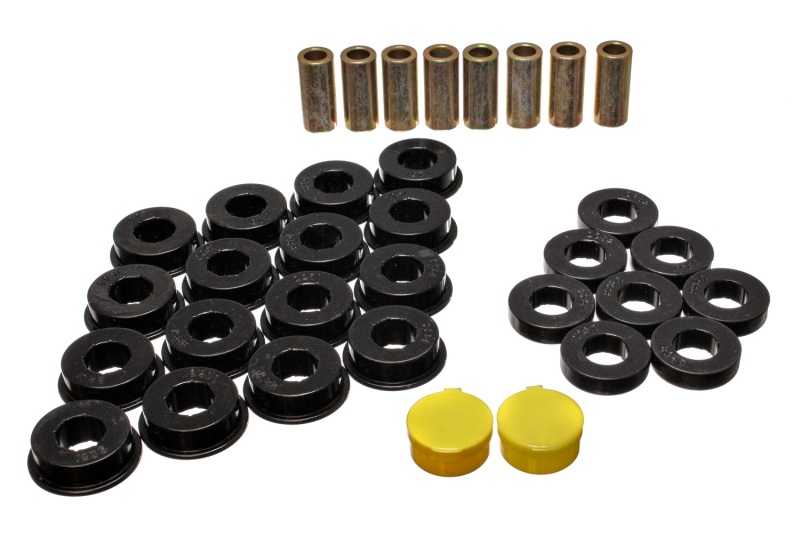 79-85 Mazda RX7 Black Rear Control Arm Bushing Set - Click Image to Close