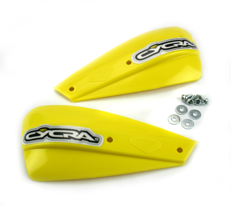 Low Profile Enduro Handshield Yellow - Click Image to Close