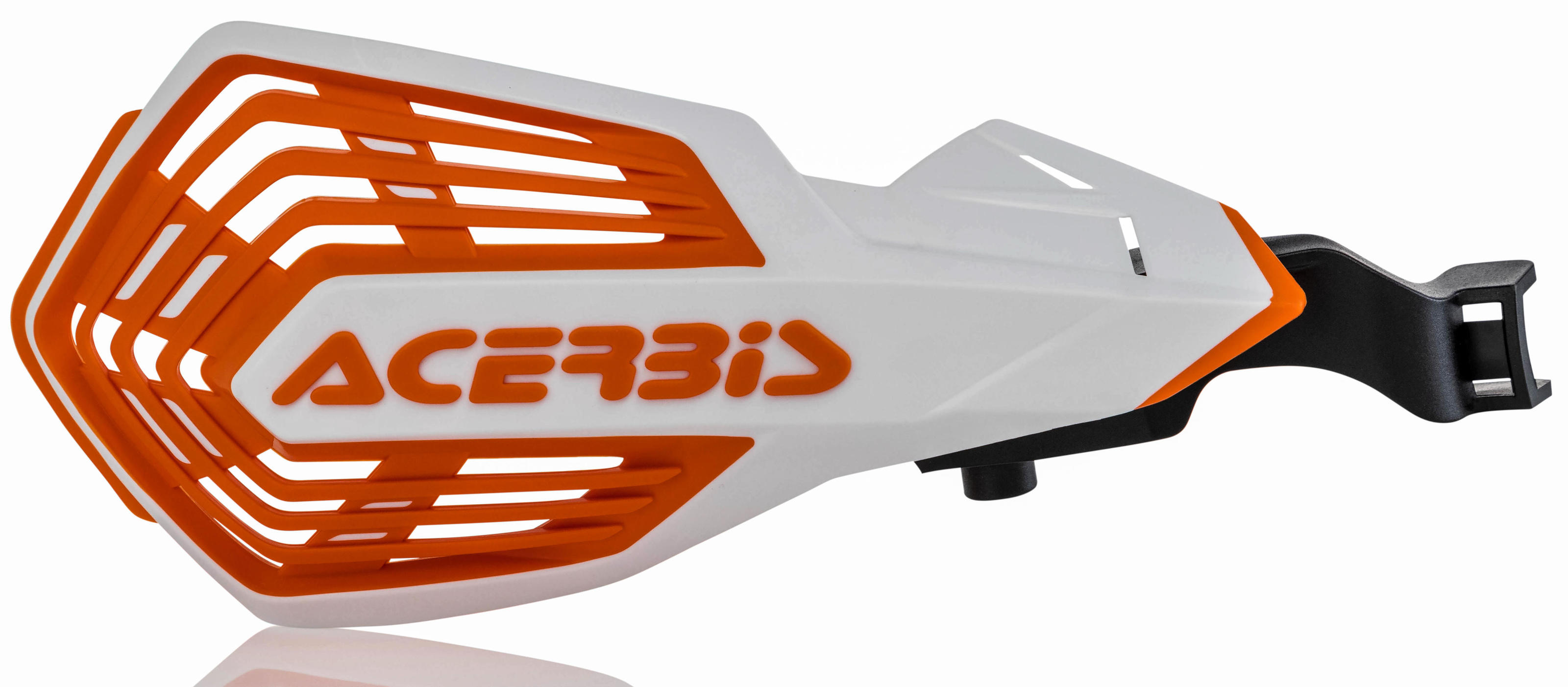 Acerbis K-Future Handguards White/Orange - Click Image to Close