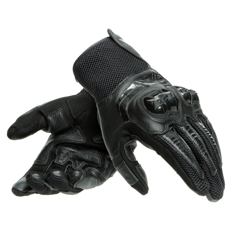 Dainese Mig 3 Black Leather Gloves Uni Size L - 201815934-631-L - Click Image to Close