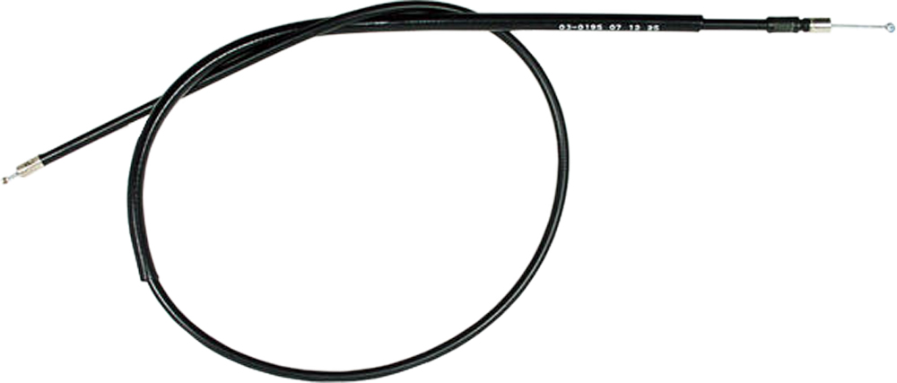 Black Vinyl Choke Cable - For 88-03 Kawasaki Bayou - Click Image to Close