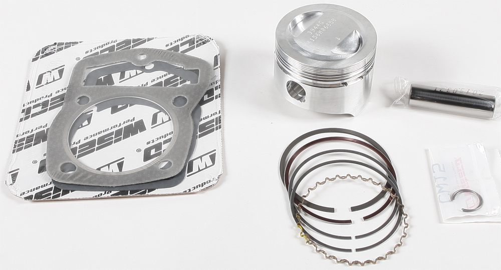 Top End Piston Kit 10:1 Compression - 66.50mm Bore (+1.00mm) - For 80-83 Honda XR200 - Click Image to Close