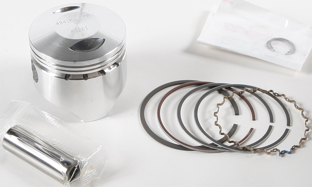 Piston Kit 11:1 Compression - 47.50mm Bore (+0.50mm) - For 85-08 Yamaha YFM80 - Click Image to Close