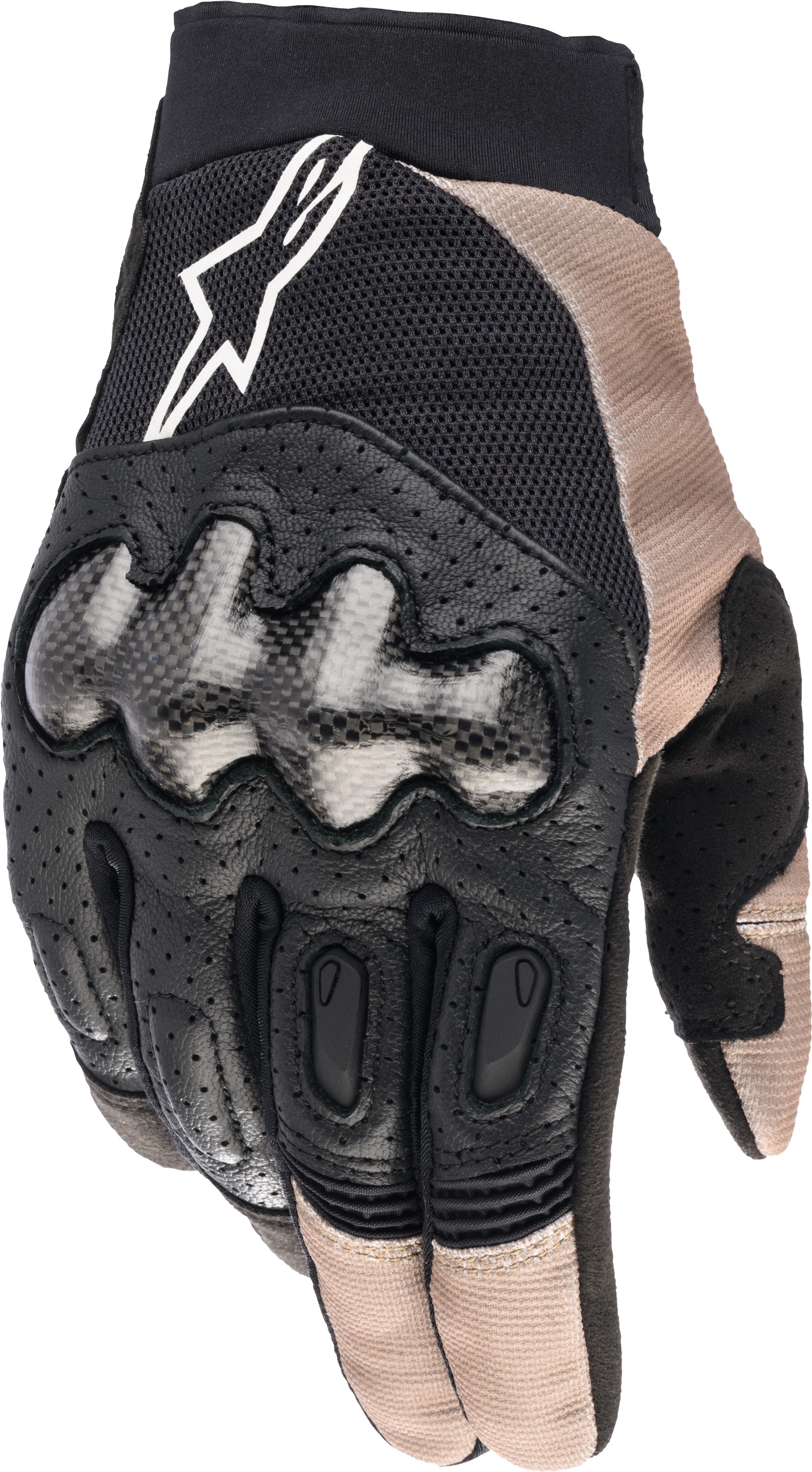 Alpinestars Megawatt Gloves Stone/Black For 2X-Large - Megawatt Gloves For 2X-Large - Click Image to Close