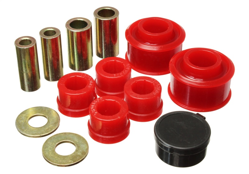 Front Control Arm Bushing Set - Red - For 05-09 Subaru Legacy - Click Image to Close