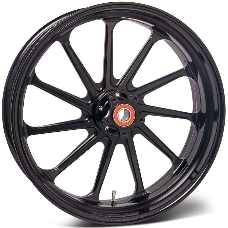 21x3.5 Forged Wheel Assault - Black Ano - Click Image to Close