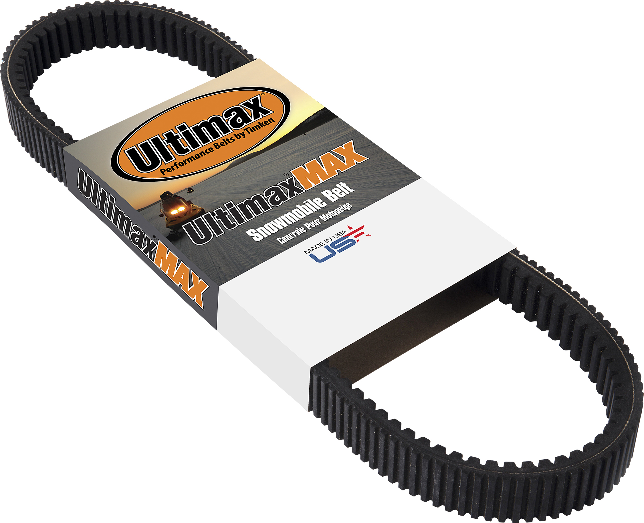 MAX Drive Belts for Snowmobile - Ultimax Max Snow Belt Ski-Doo - Click Image to Close