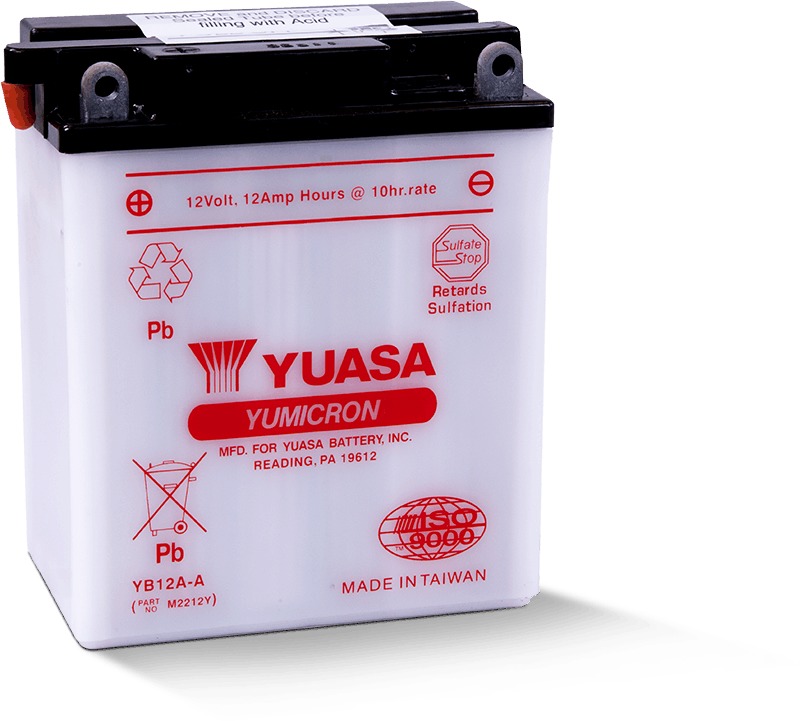 Yumicron Batteries - Yb12A-A Yuasa Battery - Click Image to Close