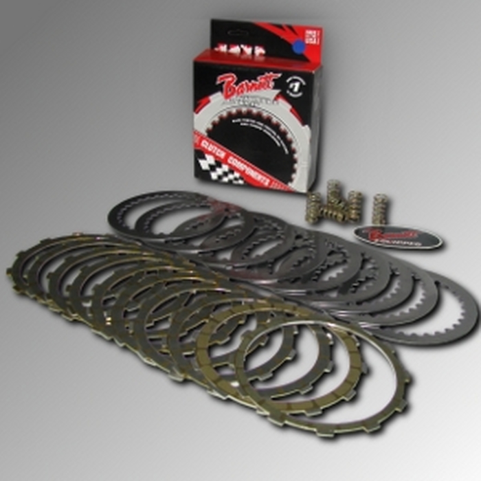 Carbon Fiber Complete Clutch Kit w/ Steels & Springs - For 06-07 Suzuki GSXR600 - Click Image to Close