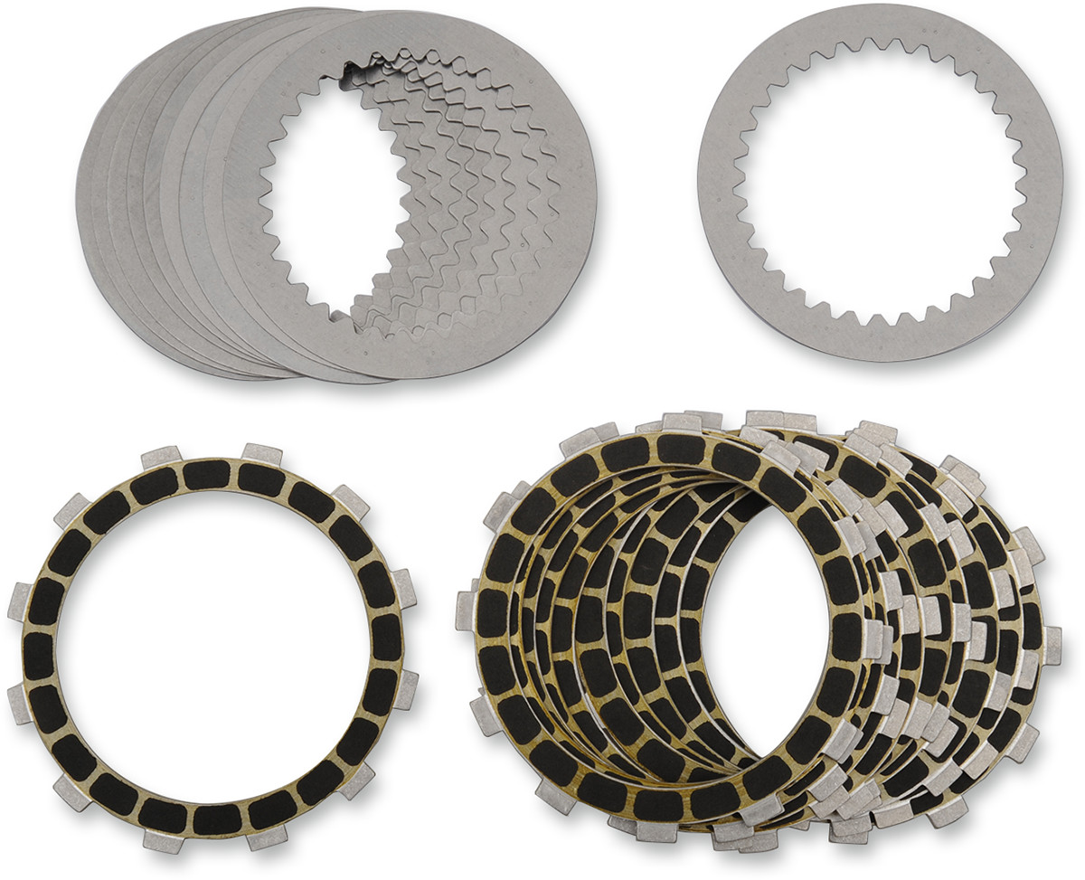 Carbon Fiber Clutch Plate Kit - for Select Ducati Monster Scrambler - Click Image to Close