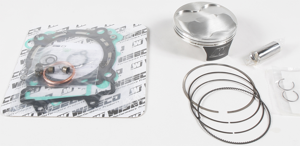 Top End Piston Kit 13:1 Compression - 96.00mm Bore (STD) - For 06-08 KX450F & 08-21 KLX450R - Click Image to Close