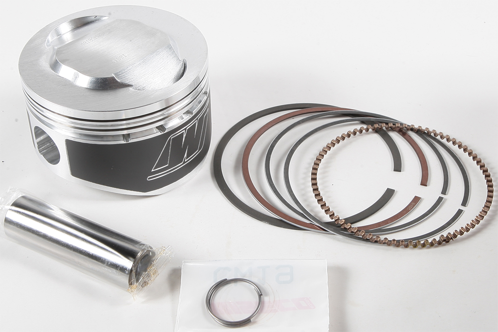 Piston Kit 11:1 Compression - 84.00mm Bore (+1.00mm) - For 87-14 Yamaha YFM350 - Click Image to Close