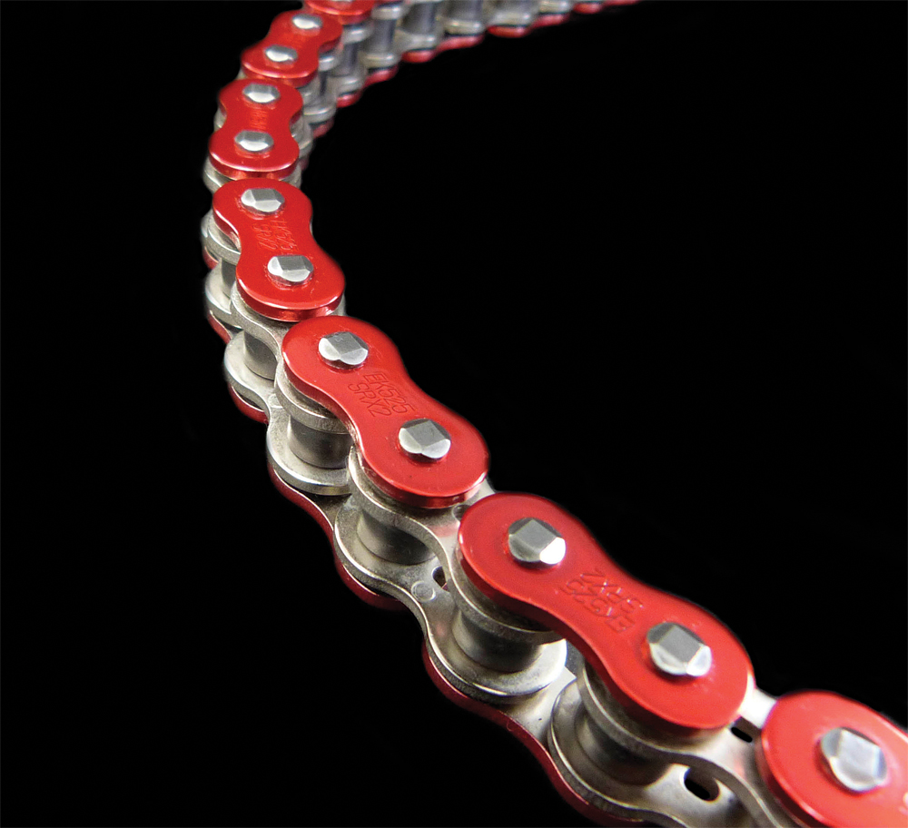 ZVX3 Chain 525X120 Red - Click Image to Close