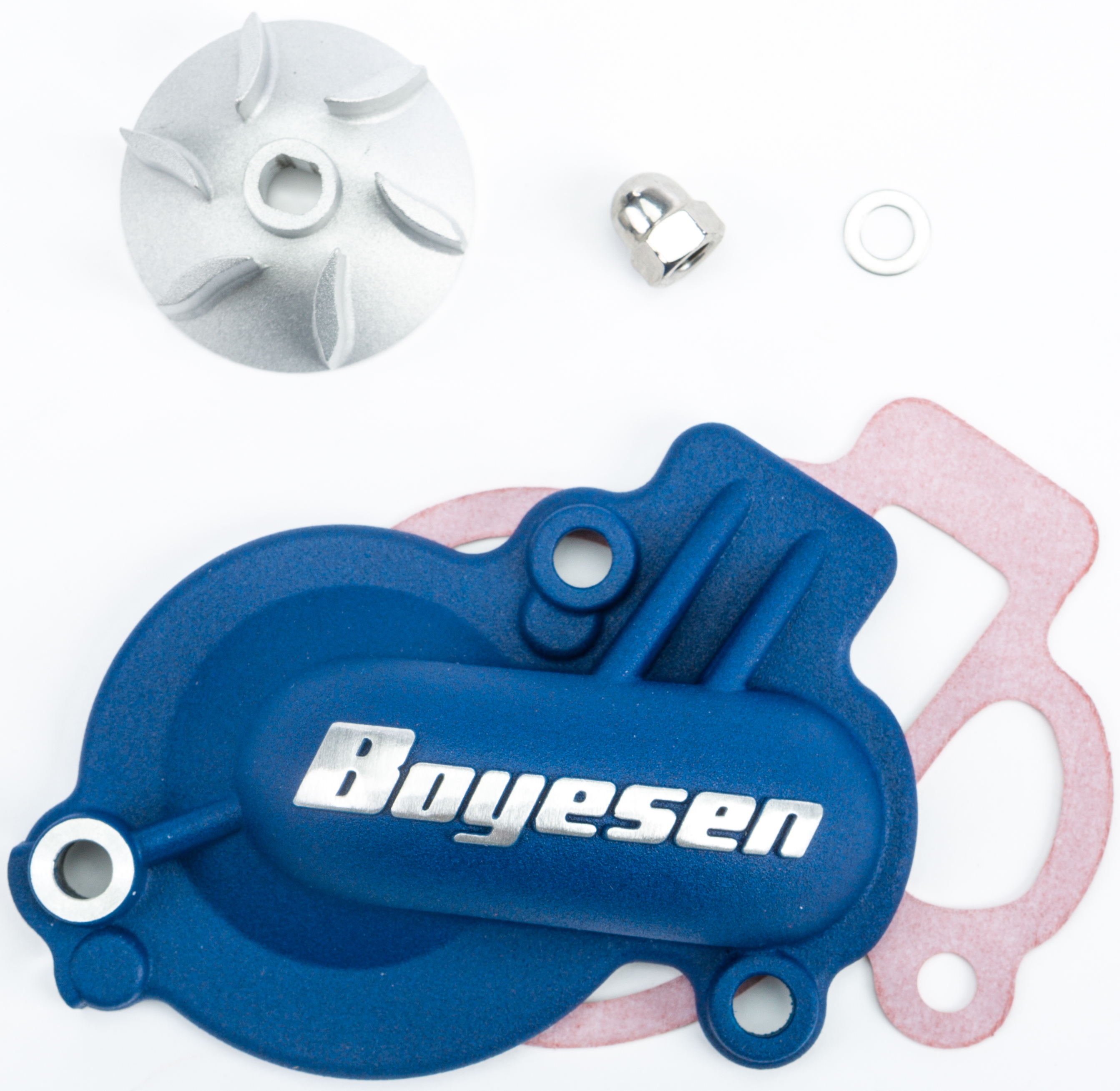 Waterpump Cover Impeller Kit Blue - For 16-19 Husqvarna KTM 450/500 - Click Image to Close