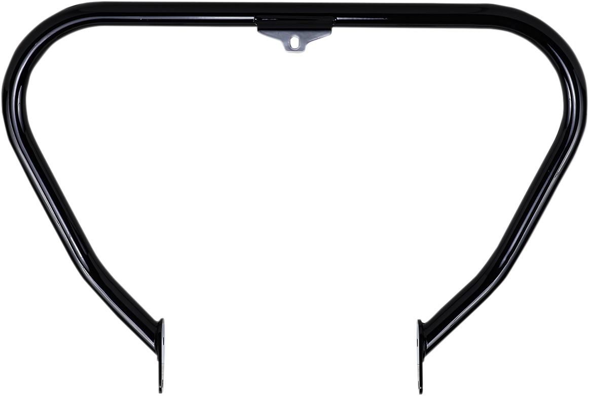 V-Bend Freeway Bars for V-Twin- 1.25" - V-Bar Freeway Bars Blk - Click Image to Close