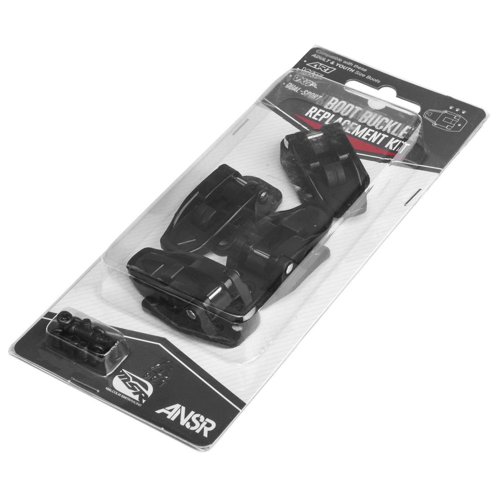 Answer Boot Buckle Replacement Kit Black Fits AR1 Boots - Click Image to Close