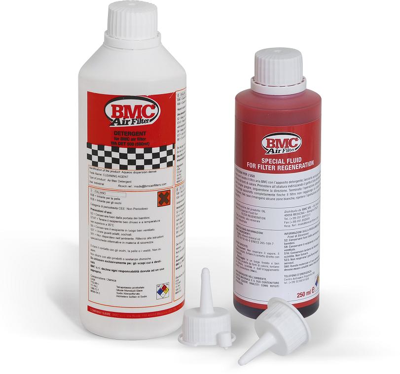 BMC Complete Air Filter Washing Kit - Detergent & Regeneration Fluid - Click Image to Close