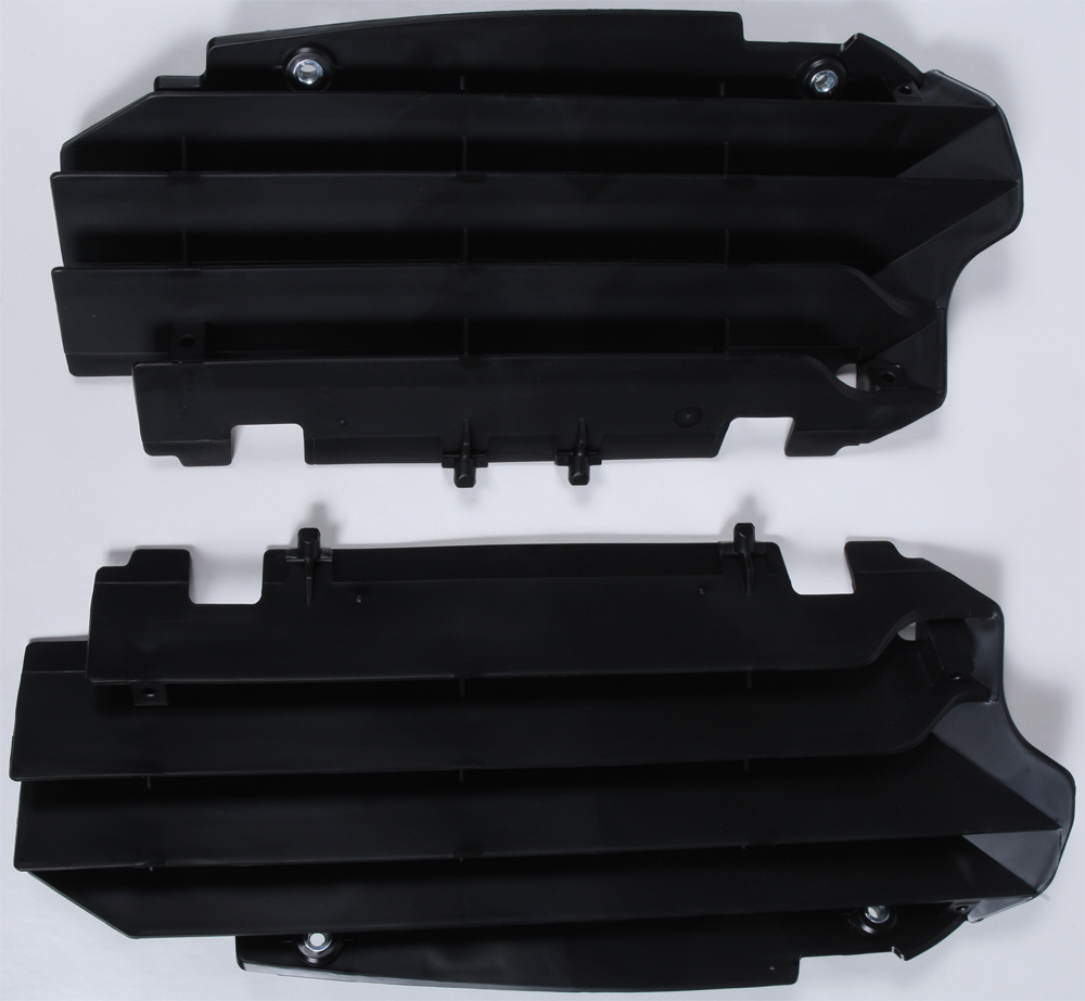 Radiator Louvers - Black - For 13-16 Kawasaki KX250F - Click Image to Close