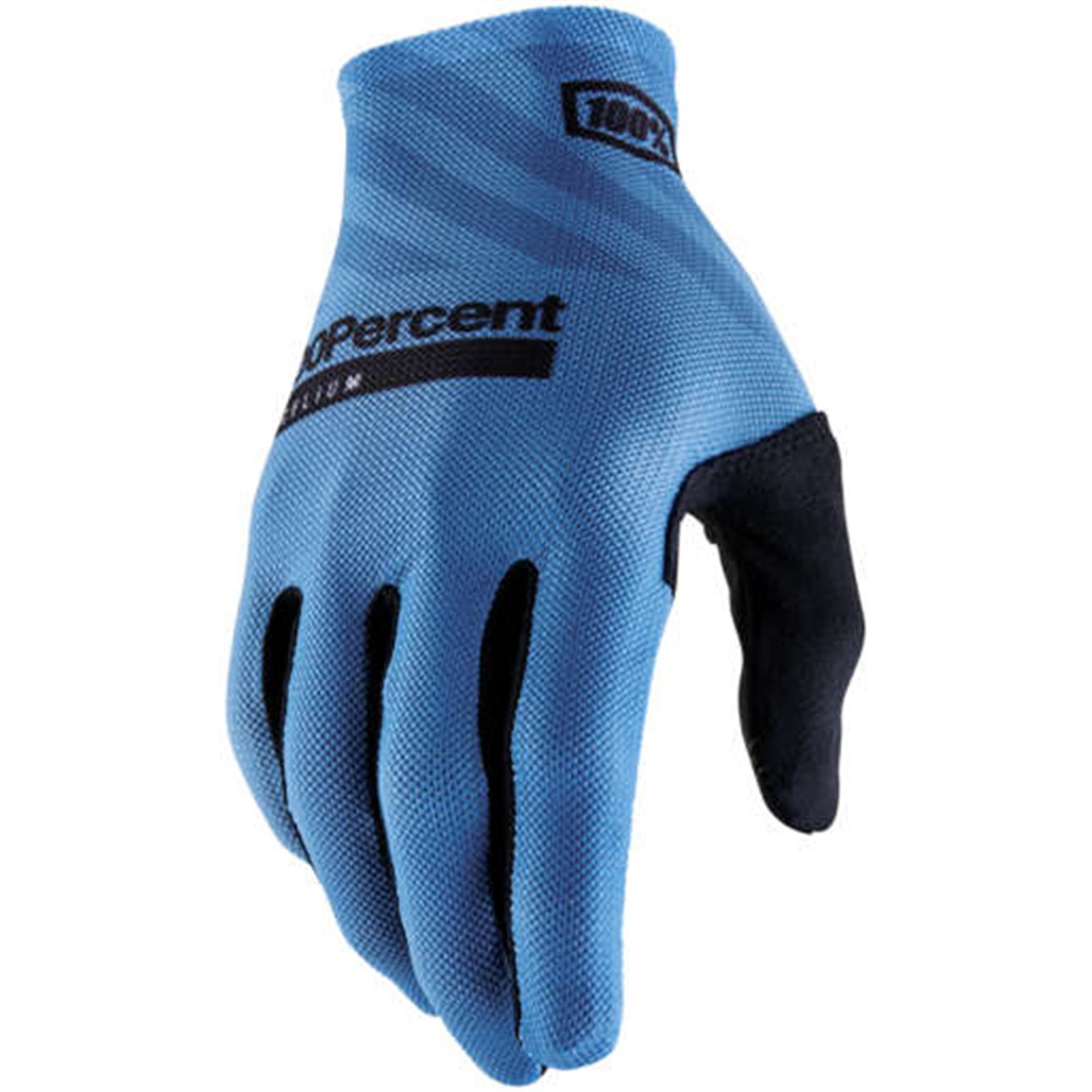 100% Celium Large Gloves in Slate Blue - Comfort Fit & Durable - Click Image to Close