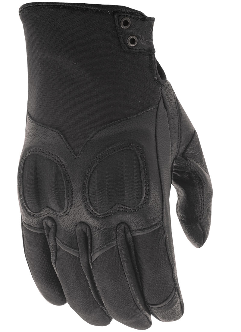 Women's Vixen Riding Gloves Black Large - Click Image to Close