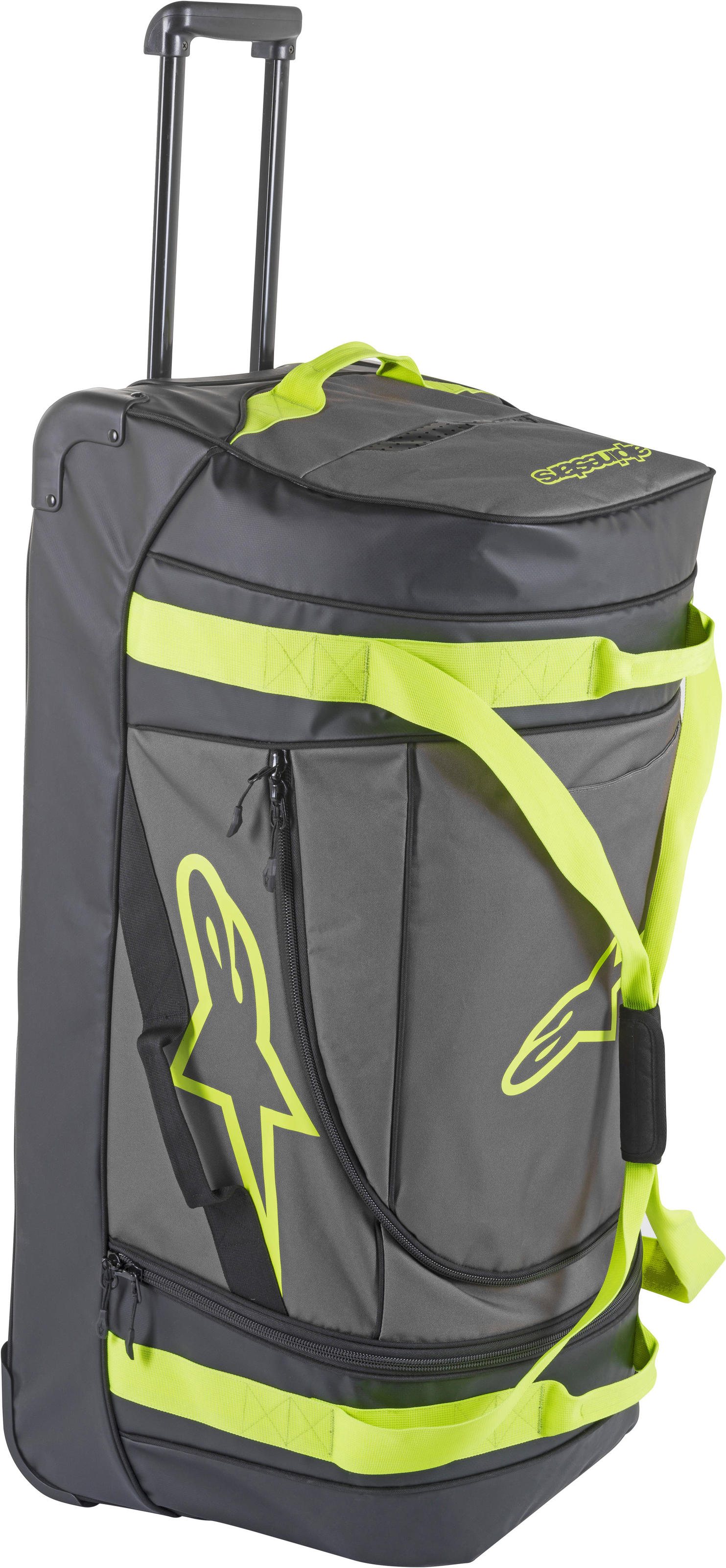 Komodo Roller Gear Bag Black/Yellow - Click Image to Close