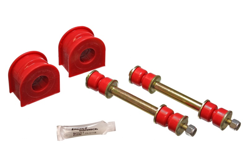 29mm Front Sway Bar Bushing Set - Red - For Some Ford Truck/Van - Click Image to Close