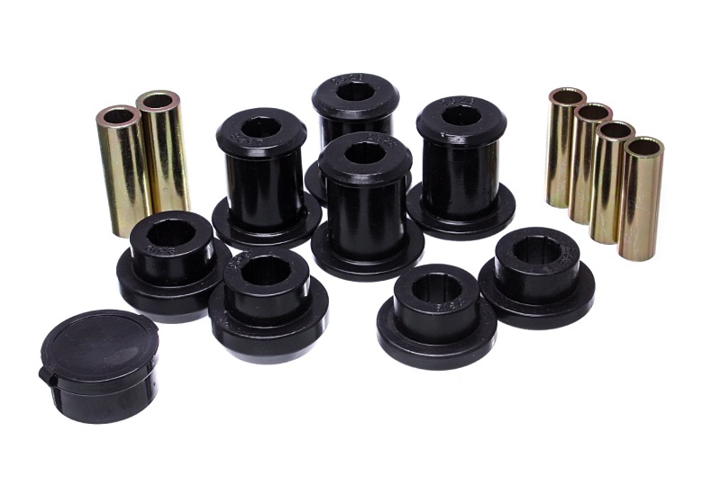 Rear Knuckle Bushing Set - Black - Click Image to Close