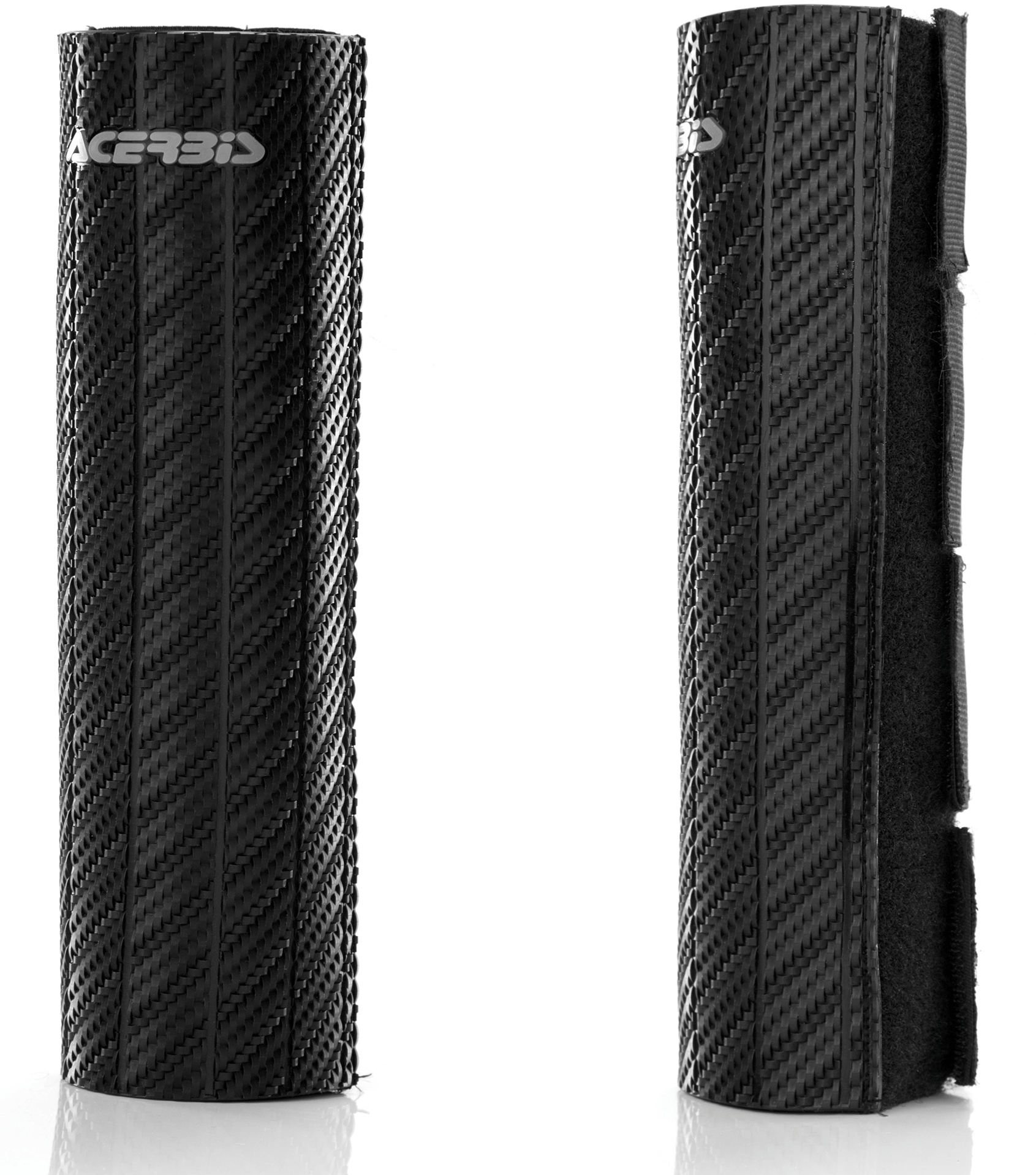 Black Universal Upper Fork Guards - Click Image to Close