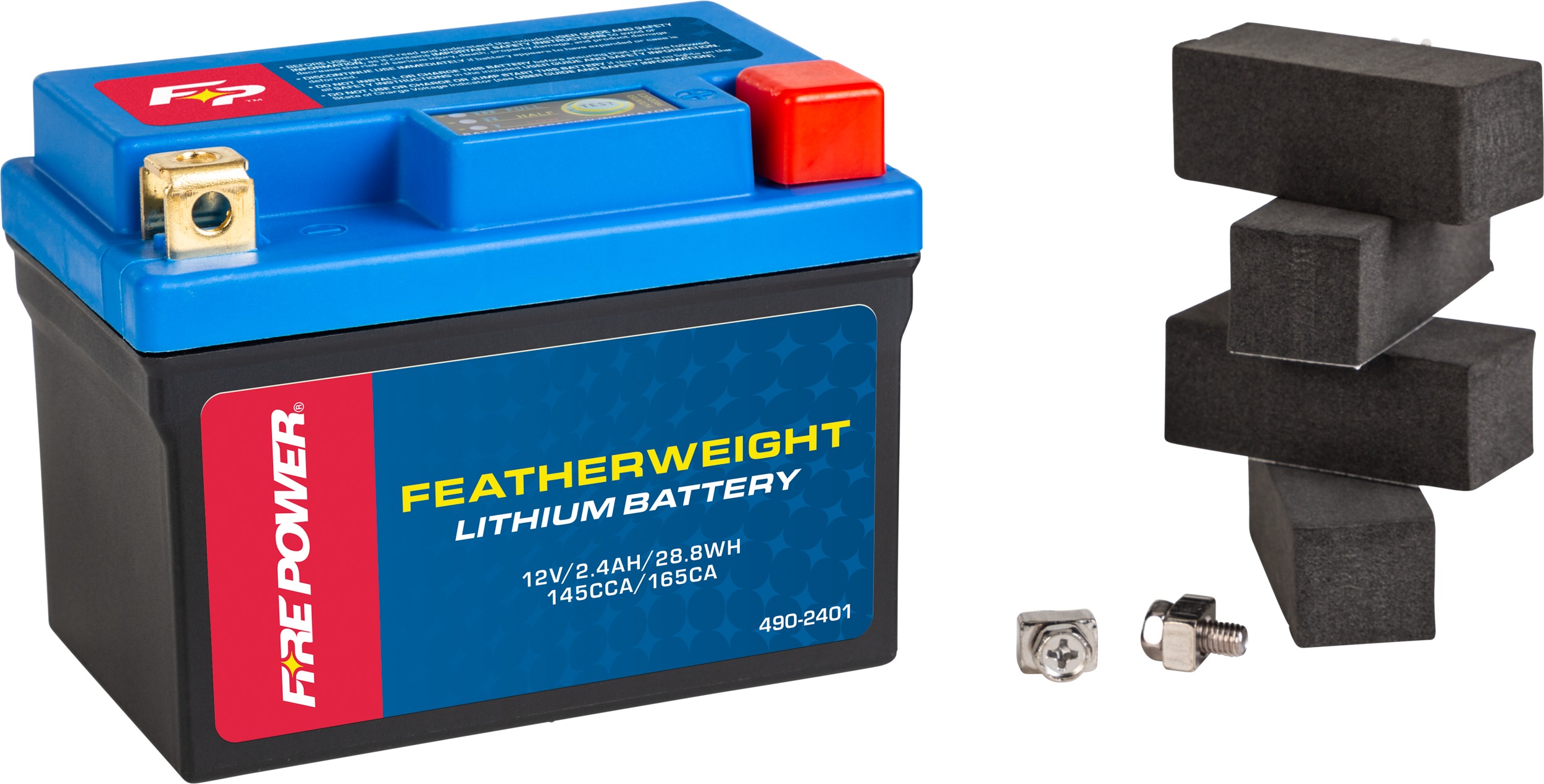 Featherweight Lithium Battery 165A - Replaces YTX4/5/7, YTZ5S, YTZ7S, YTZ8V - Click Image to Close