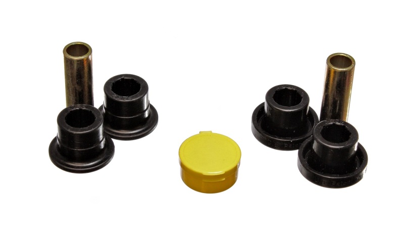 Black Front Control Arm Bushing Set - For 89-94 Nissan 240SX (S13) - Click Image to Close