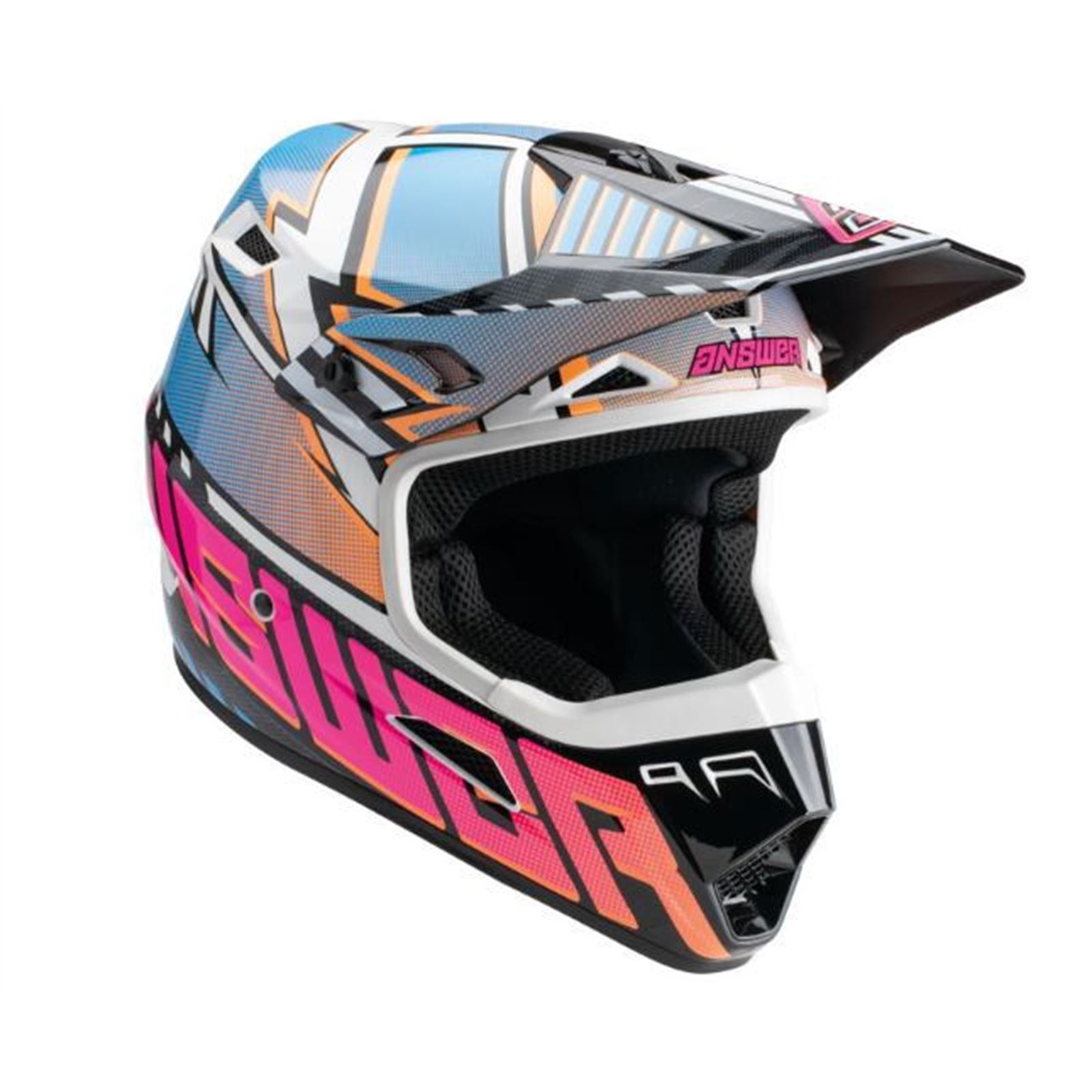 AR3 Rapid Helmet Blue/Orange/Rhodamine Youth - Large - Click Image to Close