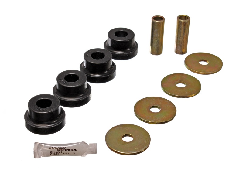 Black Differential Carrier (Mustache Bar) Bushings - For 70-78 Nissan 240Z/260Z/280Z - Click Image to Close