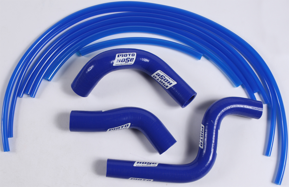 Silicone Hose Kit Blue - For 14-20 Kawasaki KX85 KX100 - Click Image to Close