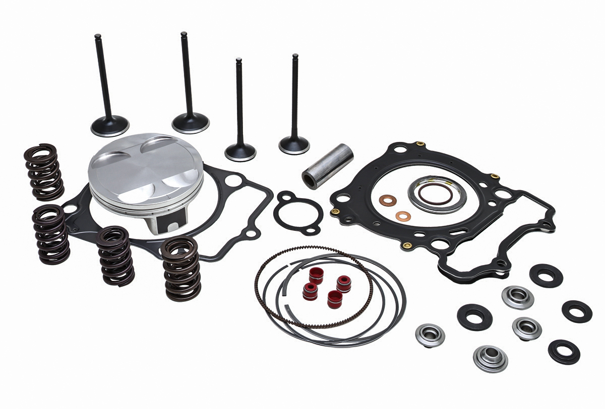 Top End Service Kit SS Valve Conversion W/Springs - For 07-08 CRF450R - Click Image to Close