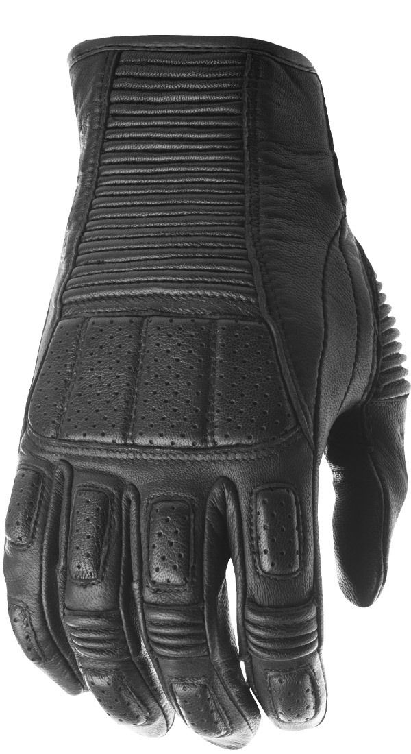 Trigger Riding Gloves Black X-Large - Click Image to Close