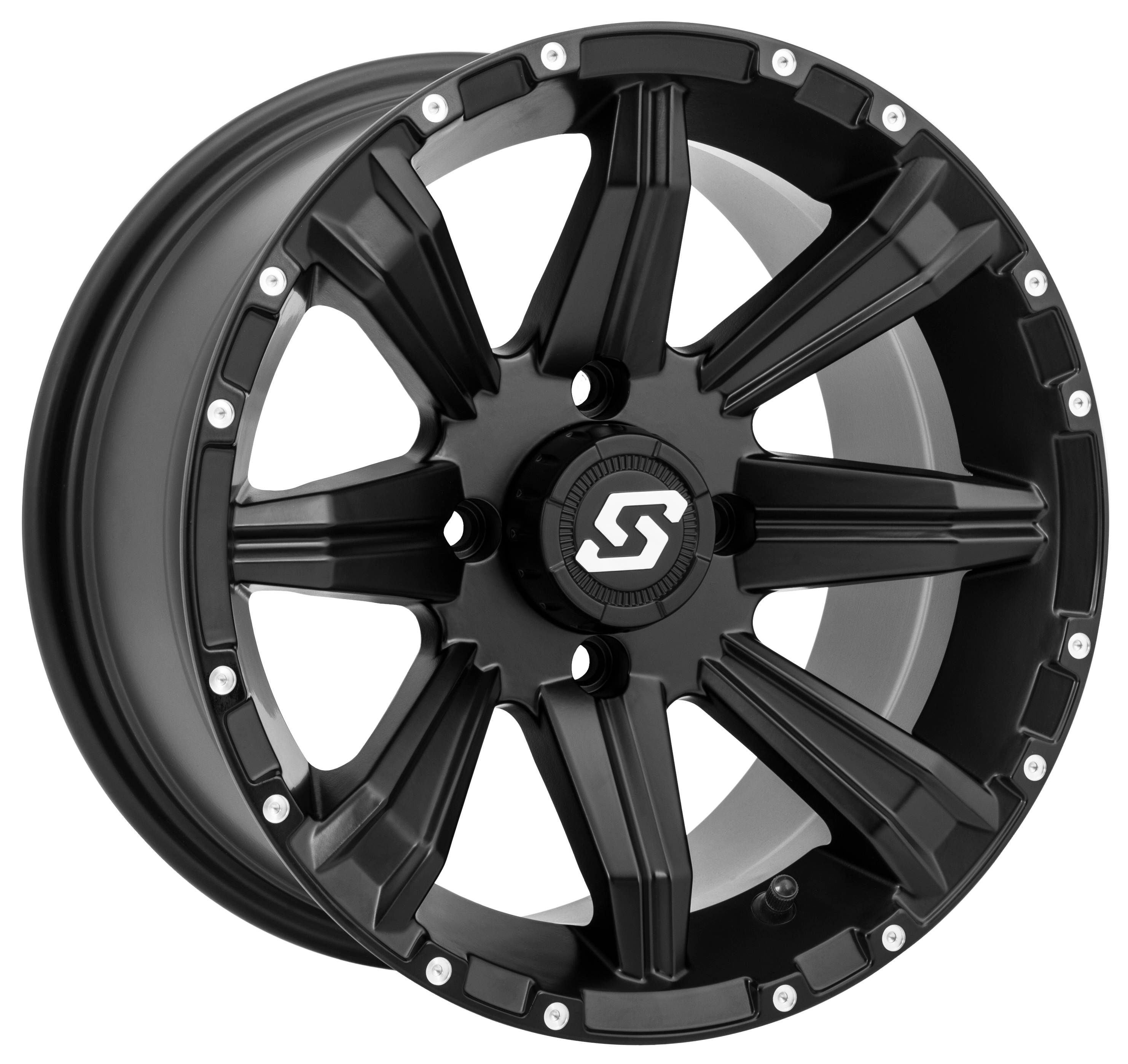 Sparx Wheel Black 4/137 15X7 5+2 - Click Image to Close