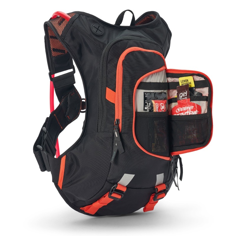 Moto Hydro Hydration Pack 8L - Black/Factory Orange - Click Image to Close